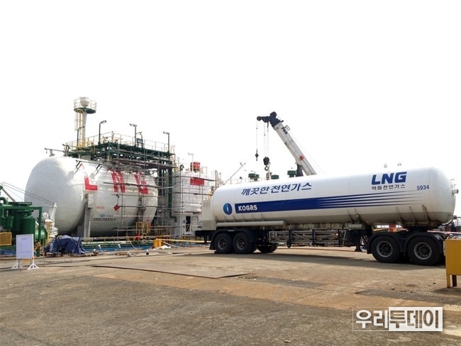 ‘부유식 LNG 재기화 설비’ (이해를 돕기위한 이미지임)