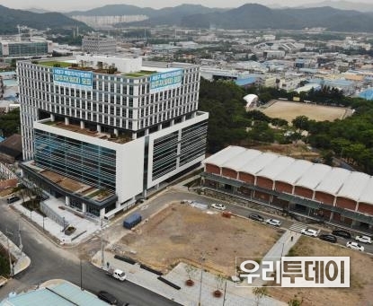 서대구 복합지식산업센터가 6월 중 준공하고 7월부터 본격 운영에 들어간다.<br>
(사진제공=대구시)