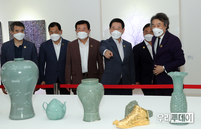  전남국제수묵비엔날레 진도 운림산방 방문