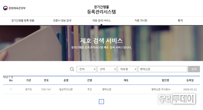 인터넷신문은 미등록 상태이다. 현재 평택신문 인터넷신문은 무등록상태로 운영중이다.<br>
이런 무등록상태에서 받은 배너광고비 등은 세무조사 등을 거쳐 과태료 등 행정조치를 해야만 한다.