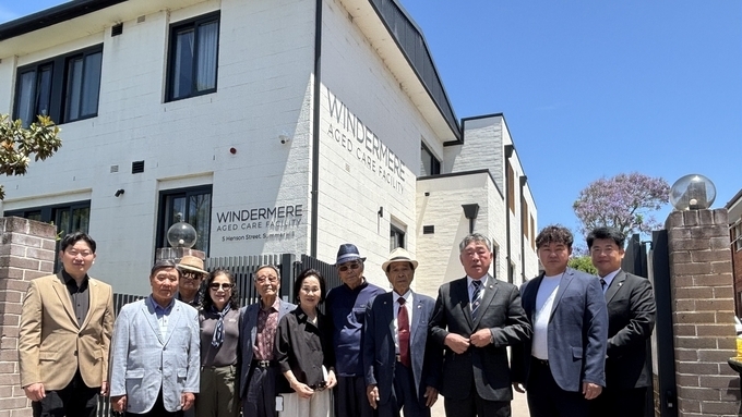 [호주 특파원] 재향군인회 호주지회, 원더미어 양로원 방문....경로효친의 전통적 미덕 이어나가