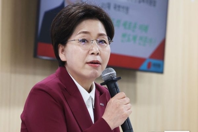 국민의힘 경기도지사 양향자 후보, 더불어민주당 추미애 후보와 격돌....개혁신당 조응천 전 의원, 진보당 홍성규 수석대변인과 4파전
